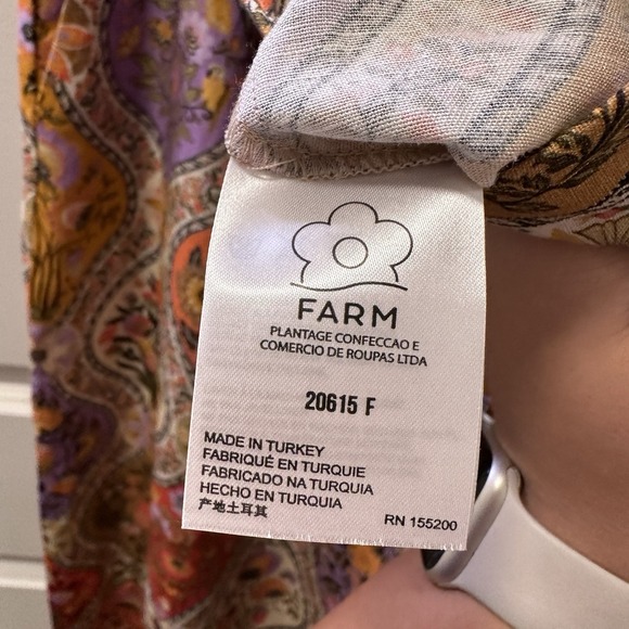 FARM Rio Multicolor Patterned Cropped Pants - Picture 10 of 16